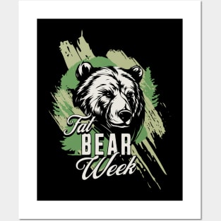 Fat Bear Week Posters and Art